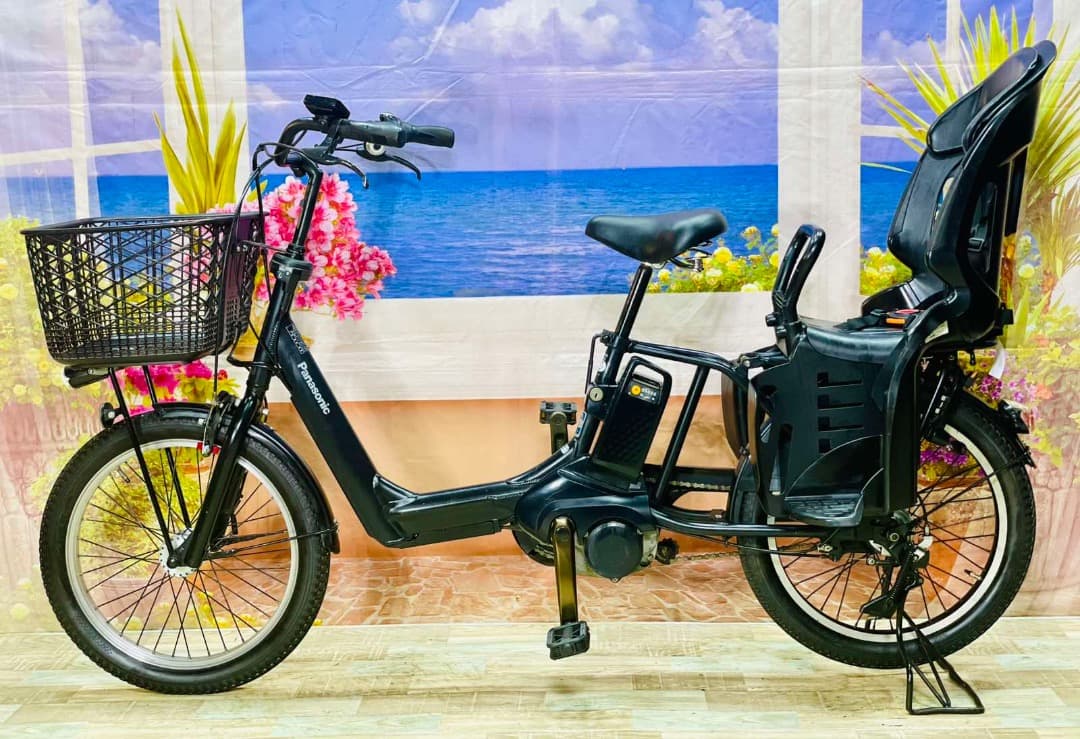 Y2358王様 ギュットアニーズ⭐️16AHパナソニック子供乗せ電動アシスト