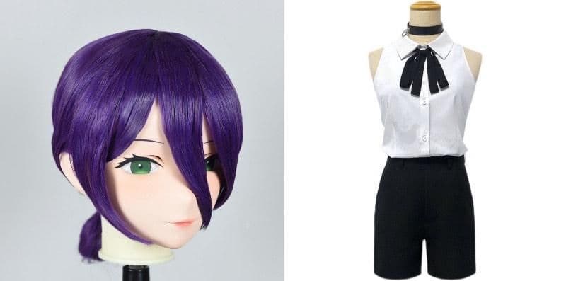 全頭面・衣装付】レゼ 着ぐるみ マスク チェンソーマン kigurumi