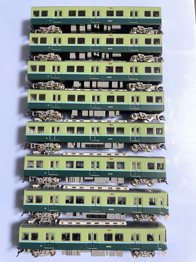 【5531】Nゲージ グリーンマックス 京阪9000系8両セット・M車有ジャンク