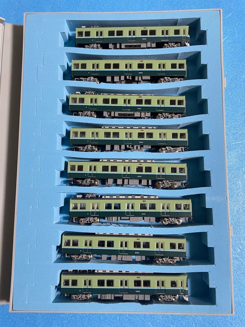 【5531】Nゲージ グリーンマックス 京阪9000系8両セット・M車有ジャンク
