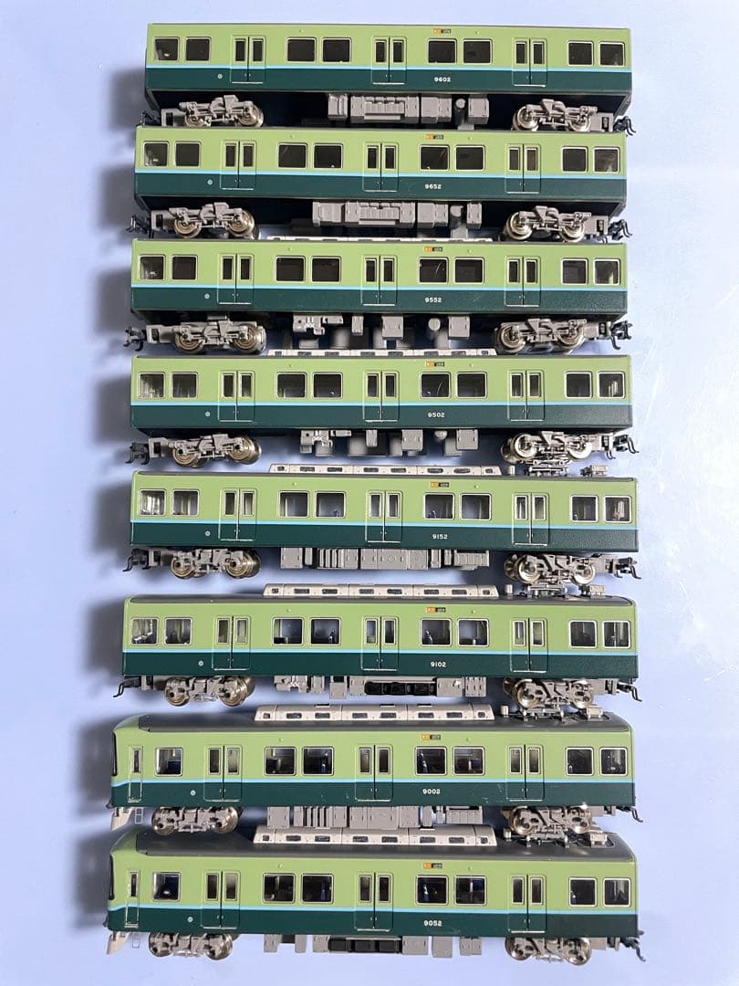 【5531】Nゲージ グリーンマックス 京阪9000系8両セット・M車有ジャンク