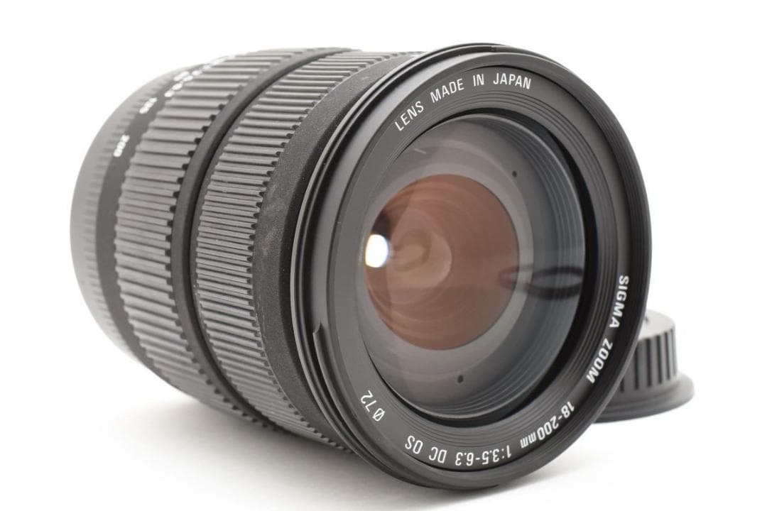 良品 SIGMA 18-200mm F3.5-6.3 DC OS Canon