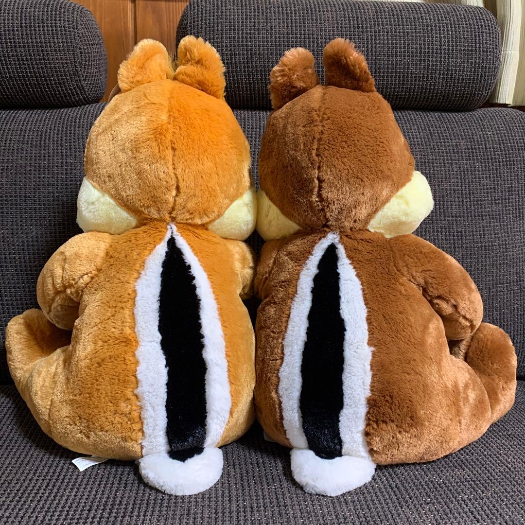 新品 タグ付き チップとデール BIG ぬいぐるみ ディズニーストア
