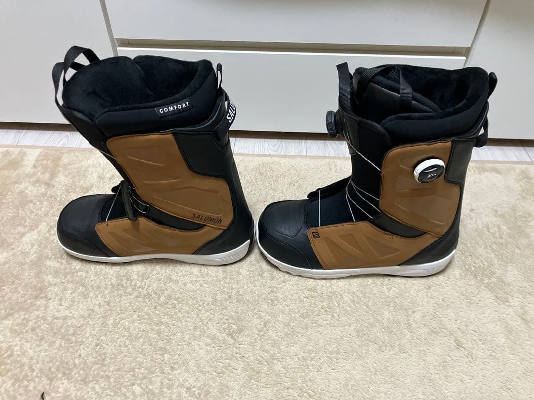 【使用少 良品】28.0cm SALOMON LAUNCH BOA SJ スノボ