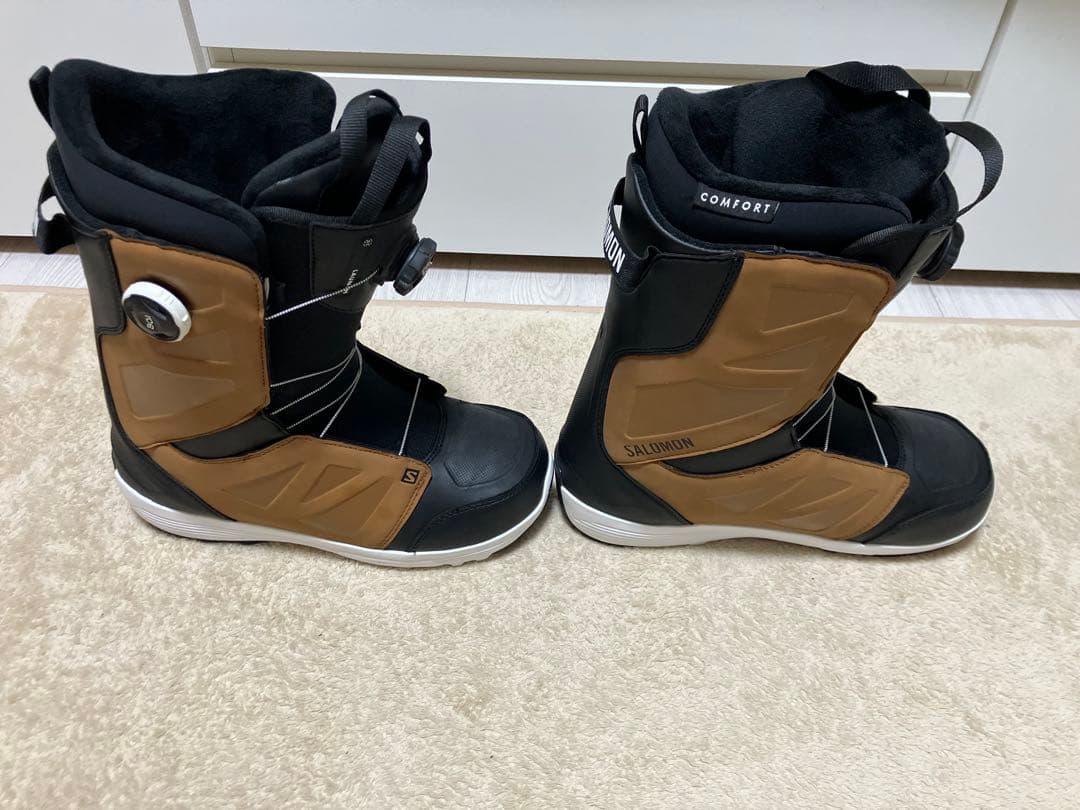 【使用少 良品】28.0cm SALOMON LAUNCH BOA SJ スノボ