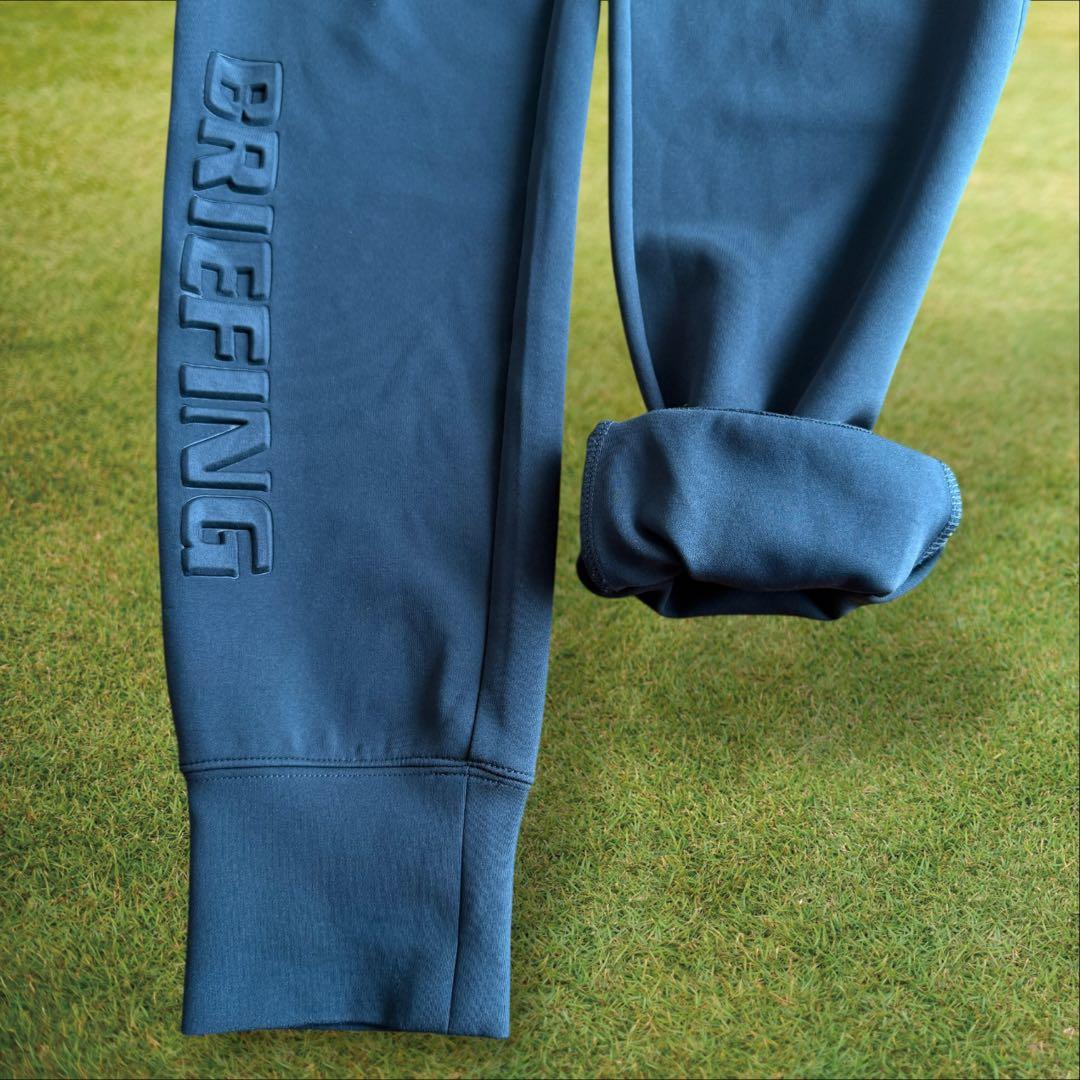 ブリーフィングゴルフ ジョガーパンツ M〜L相当 グレー 3Dデザイン