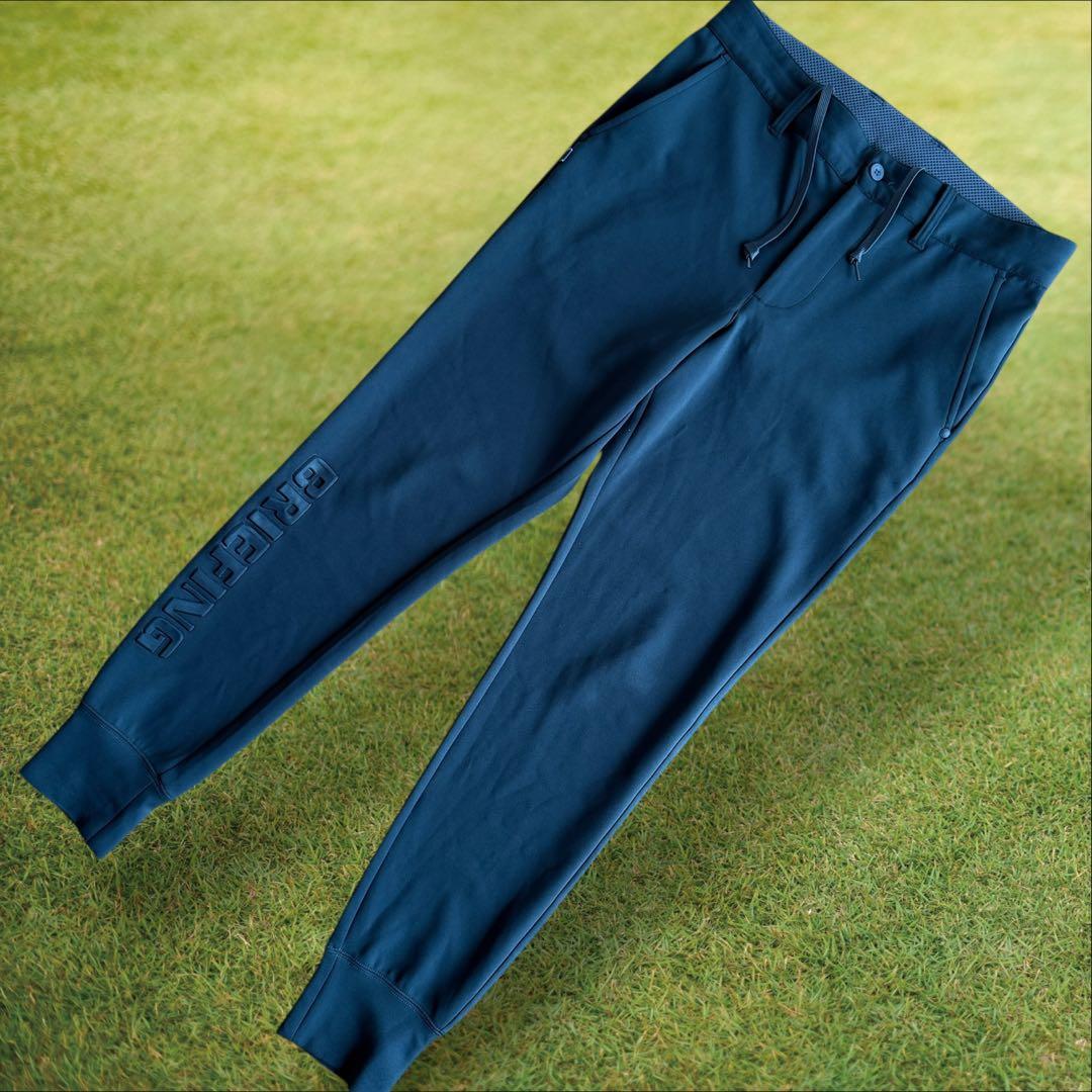 ブリーフィングゴルフ ジョガーパンツ M〜L相当 グレー 3Dデザイン