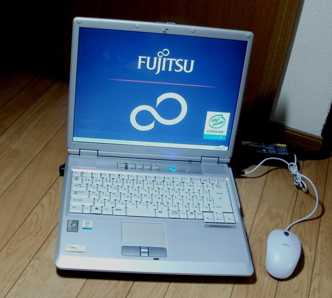 LAN さくさく」 富士通 ノートパソコン Win．XP ホームEdition