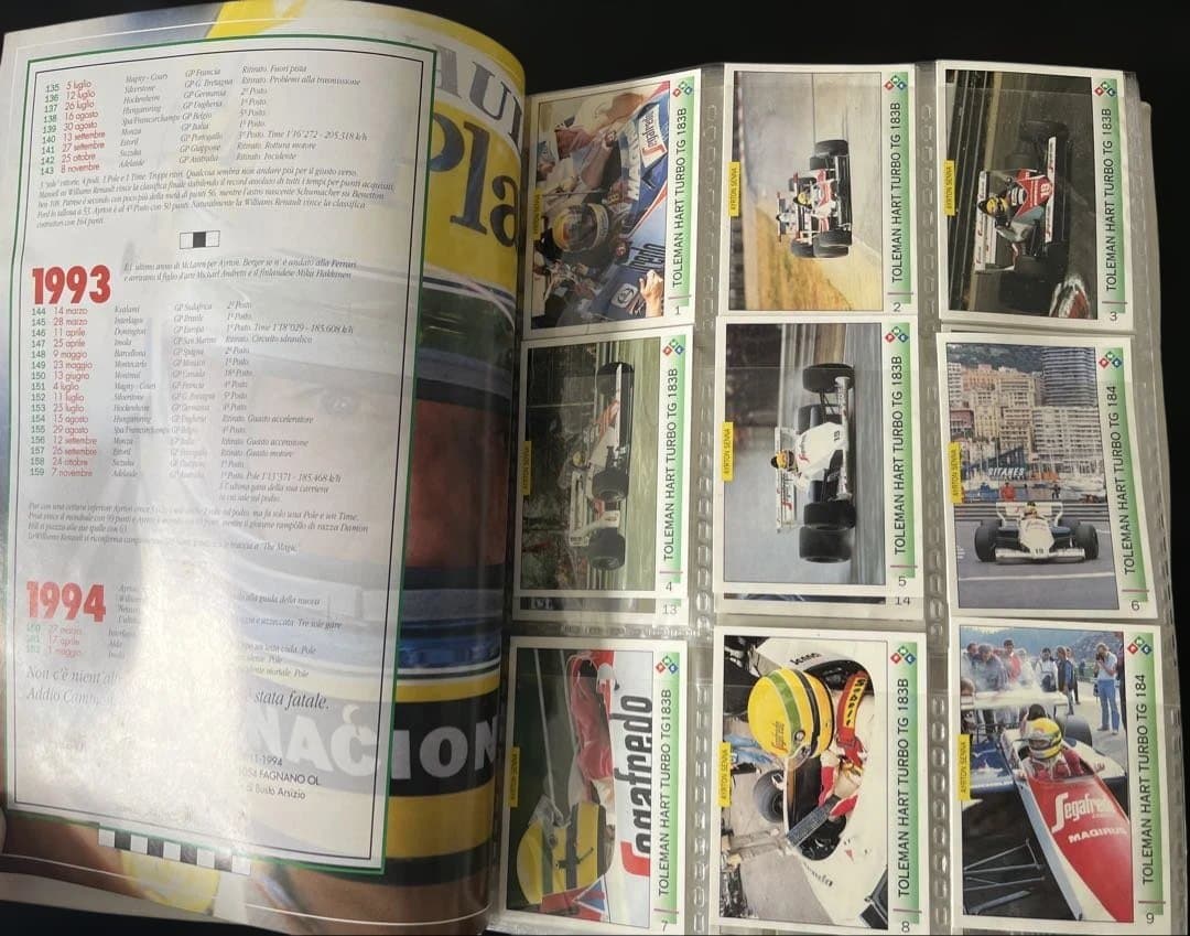 アイルトンセナ コレクターズアルバム カード162枚 コンプリート PMC