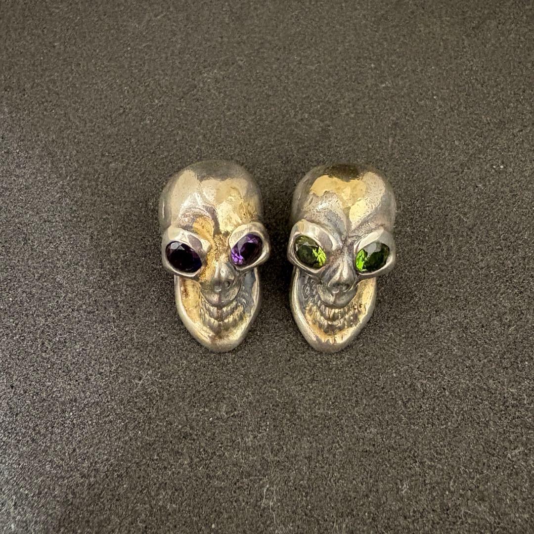 Bill Wall Leather スカルビーズ アメジスト ペリドット - メルカリ