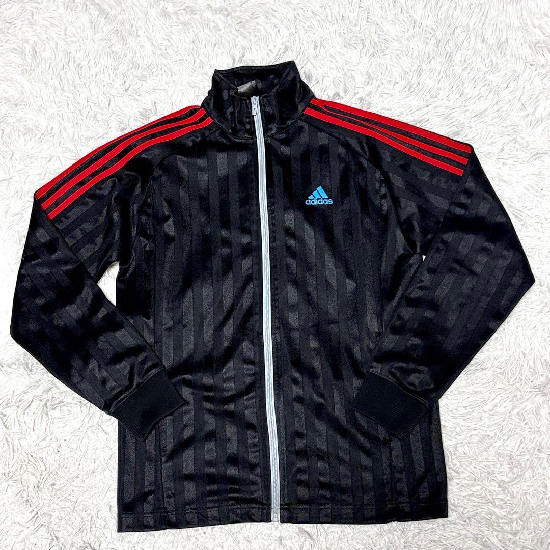 極美品】アディダス ジャージ セットアップ ブラック S 黒 - メルカリ