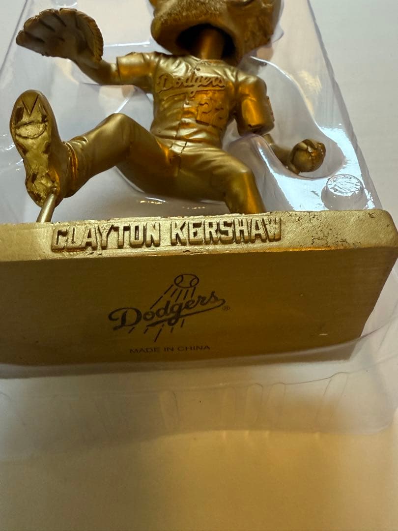 クレイトン・カーショー 9/20 球場配布 ボブルヘッド ゴールド 大谷