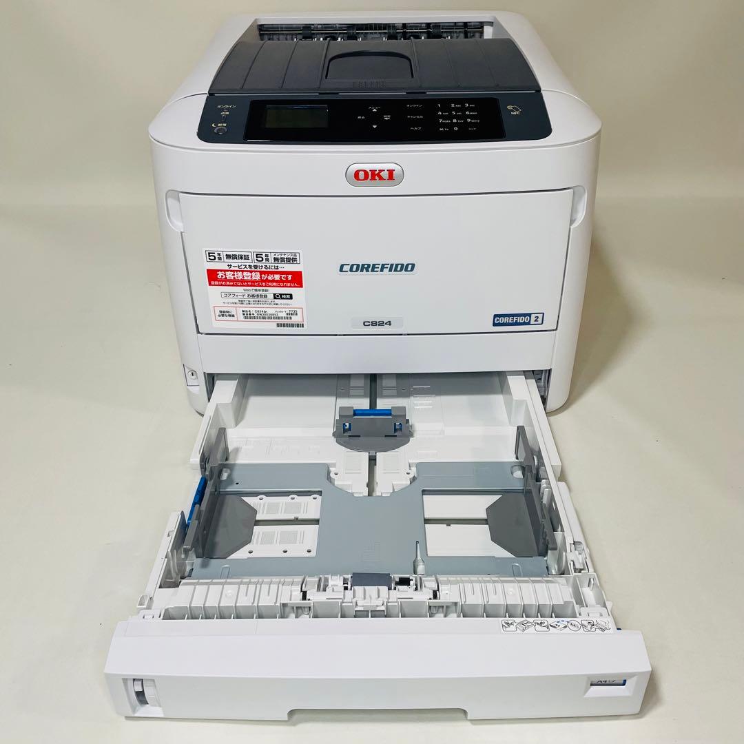 美品、動作確認済み】OKI C824 レーザープリンター - メルカリ