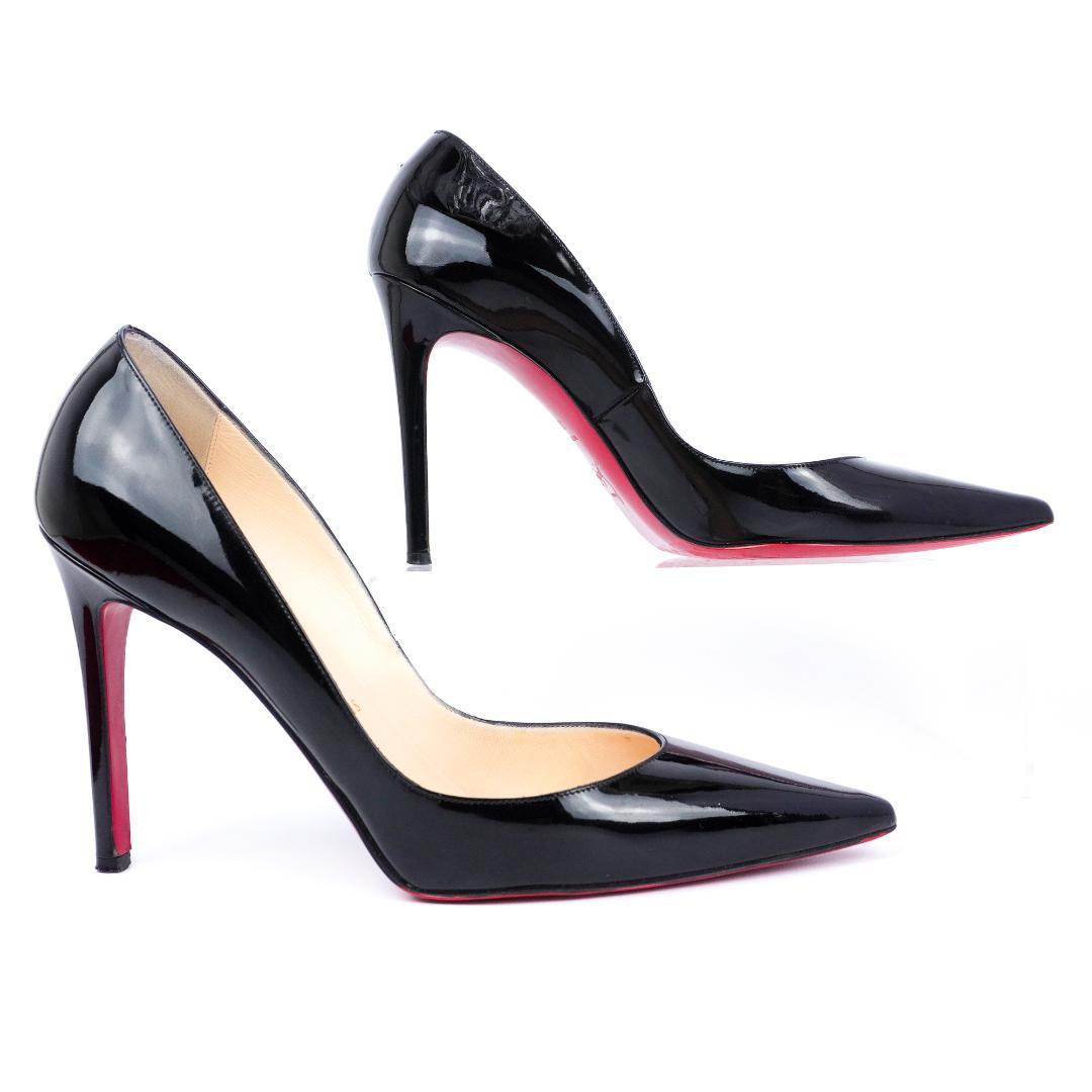 24.5cm Louboutin ルブタン ヒール エレガント美品 EU38.5