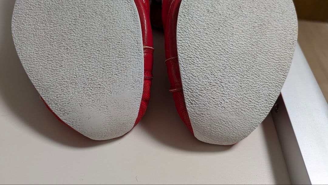 ミズノシューズボクシング　 FINISHER LOW　レッド　25.5cm