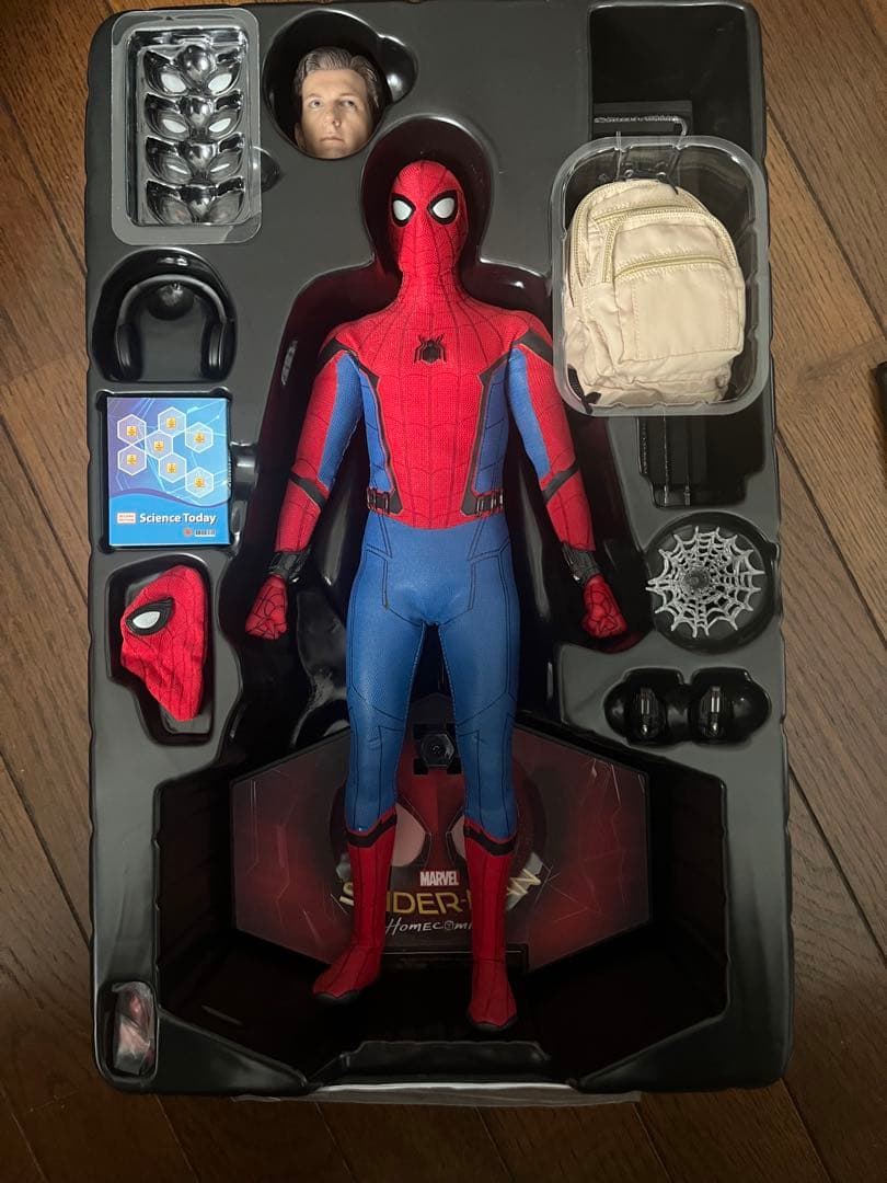 ホットトイズ　ムービーマスターピース スパイダーマン　ホームカミング　1/6