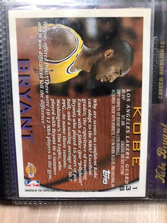 コービー・ブライアント　カードまとめ