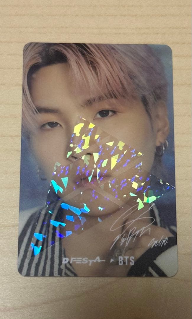 DFESTA ディフェスタ FINAL ホログラム ホロ トレカ BTS ユンギ
