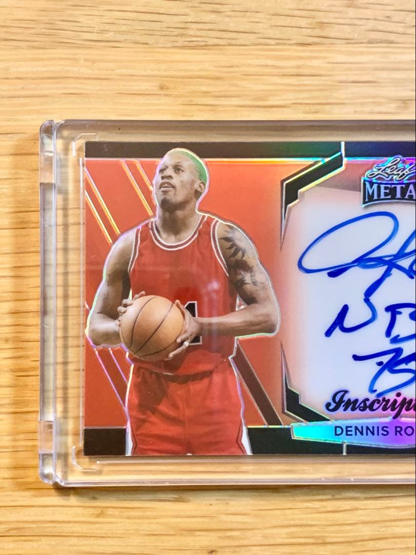 NBA CHIブルズ デニスロッドマン auto 89/100 直筆サインカード - メルカリ