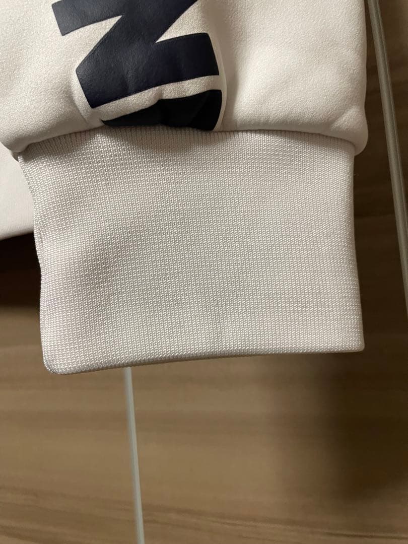 大きめ】6号JACK BUNNY フード付きホワイトトレーナー