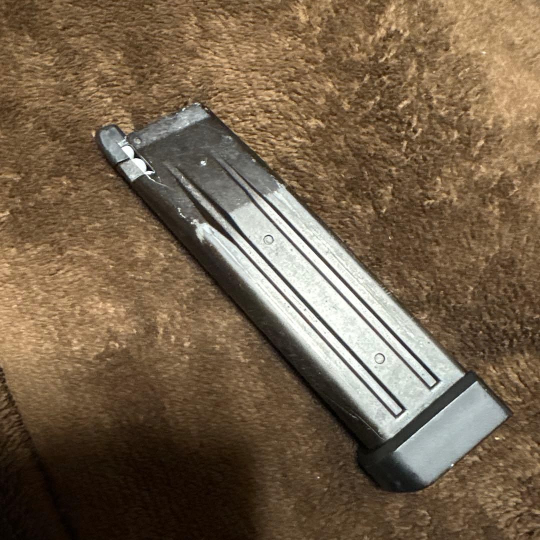 喜*一様 東京マルイ ガスブロ ハイキャパ 5.1 ステンレスモデル 外装カスタ