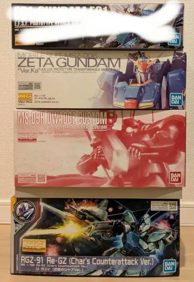 ガンプラ MG まとめ売り リ・ガズィ Zガンダム ドワッジ改 F91