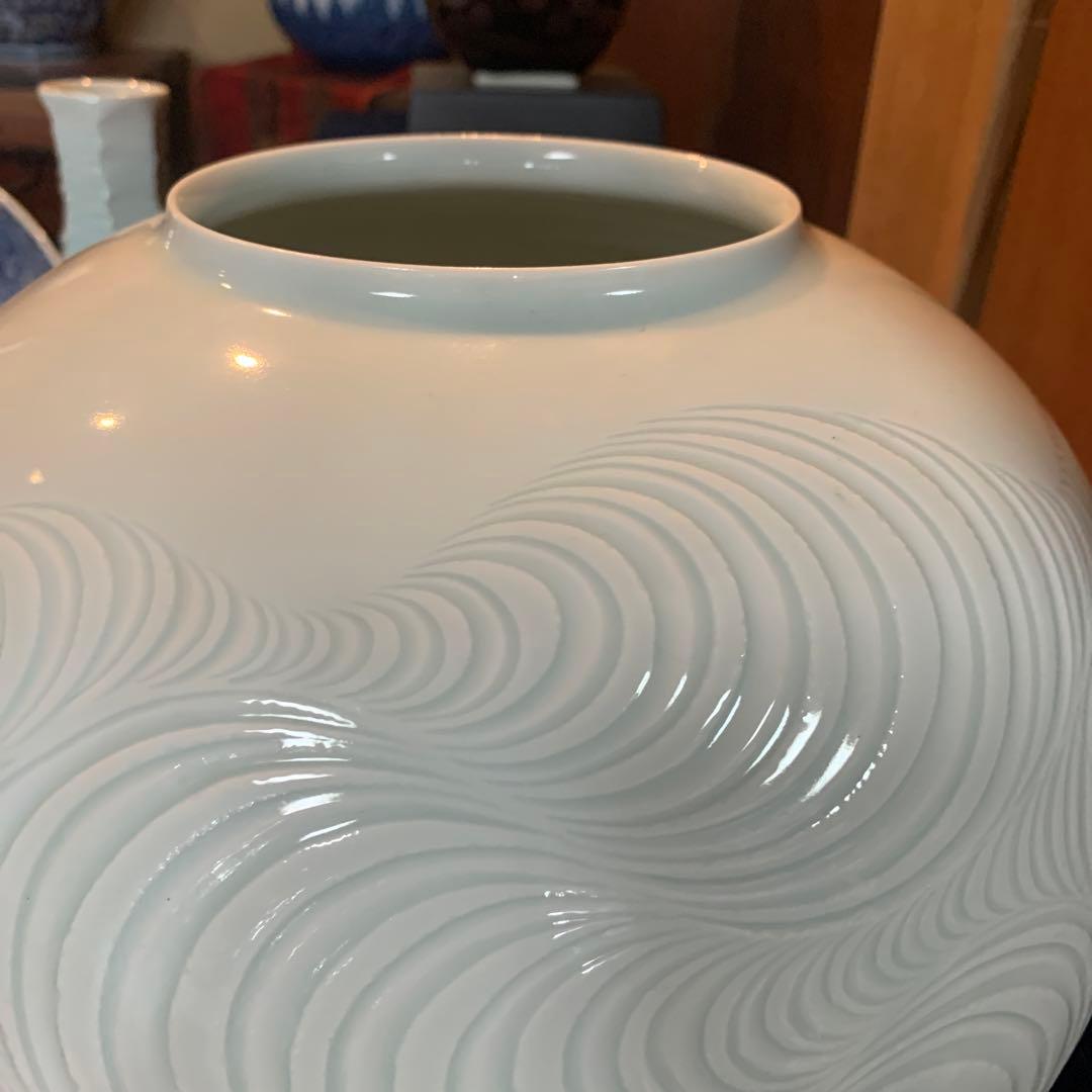 うず潮 手彫り 轆轤成形