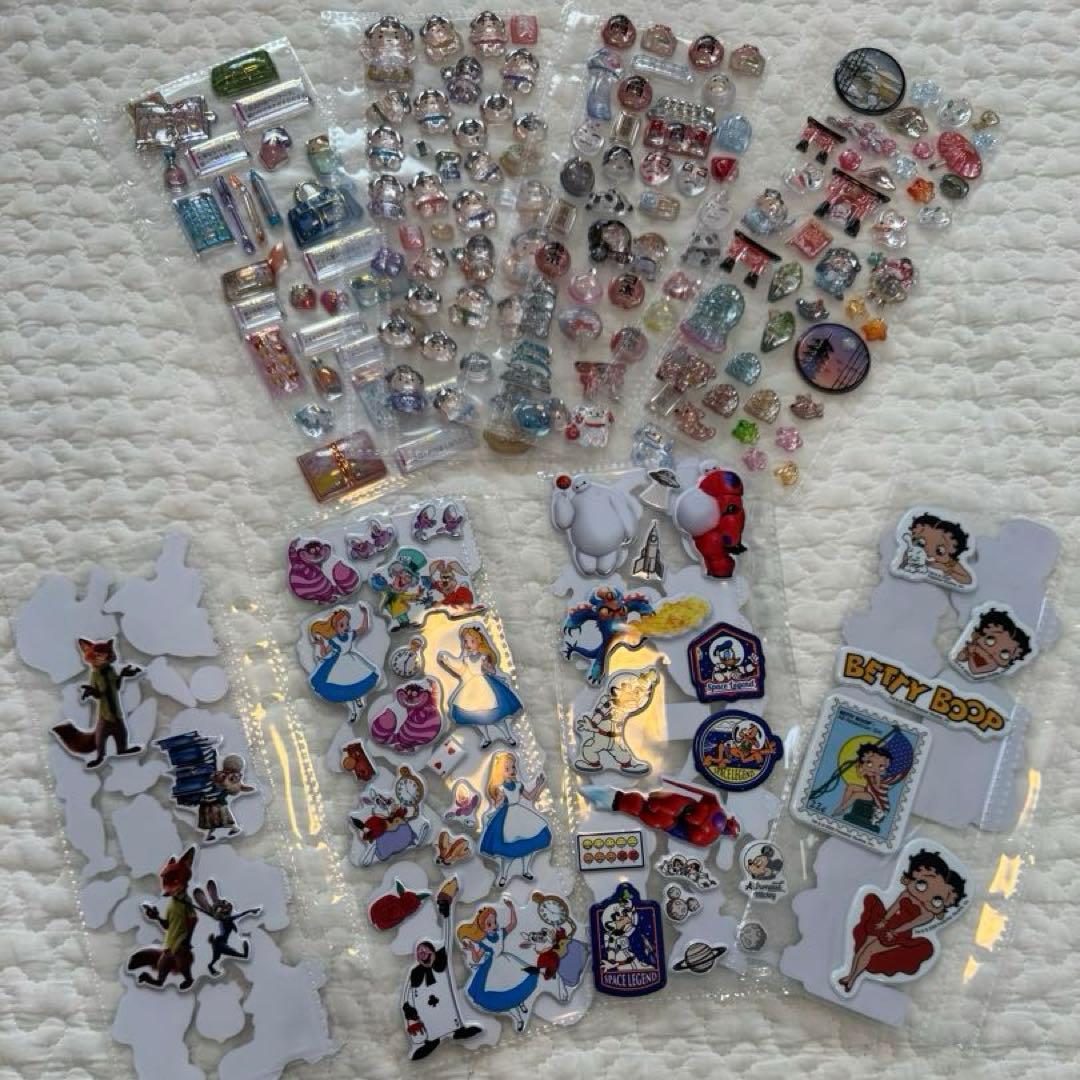 キャラクターシール ボンボンドロップシール シール手帳 まとめ売り 約50点