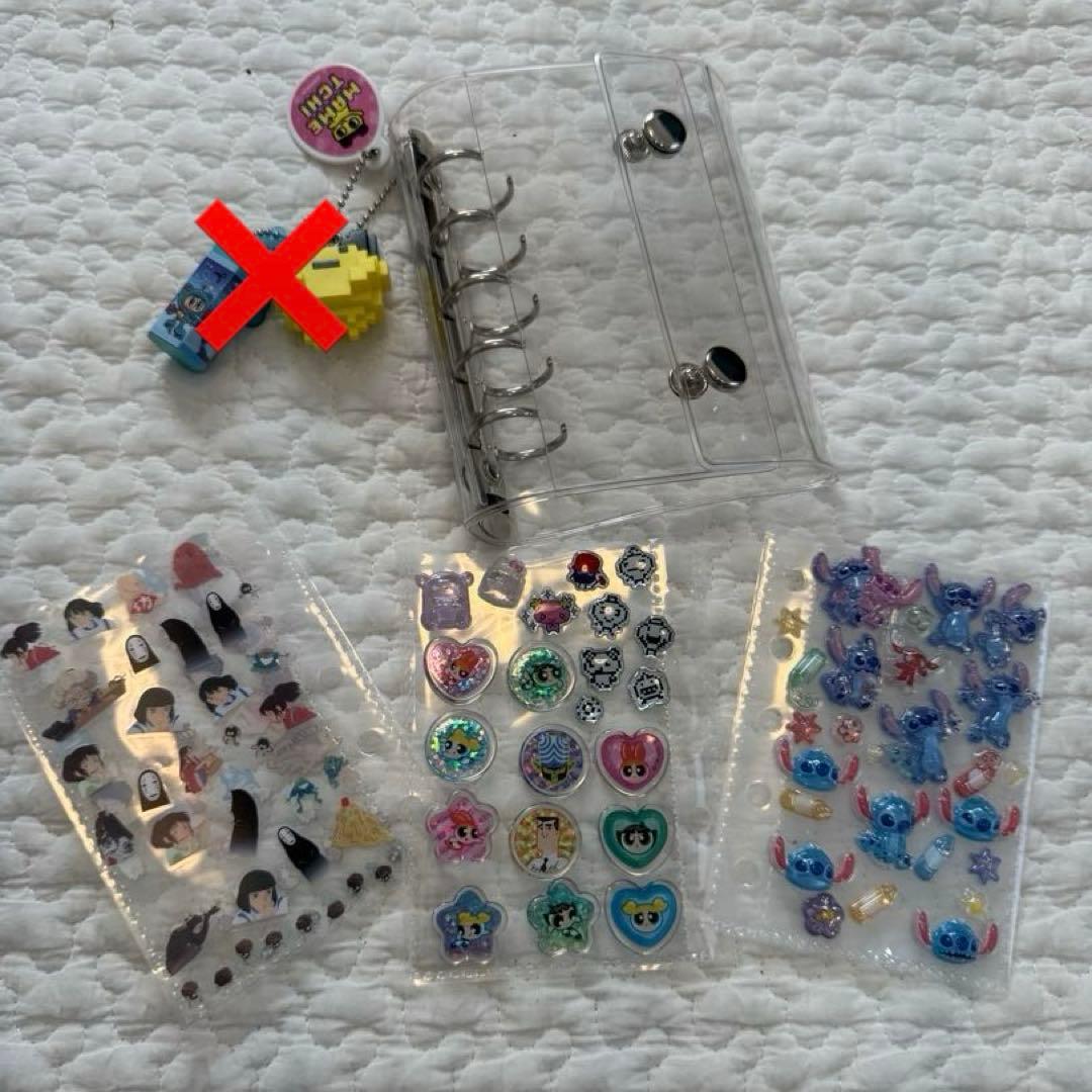 キャラクターシール ボンボンドロップシール シール手帳 まとめ売り 約50点