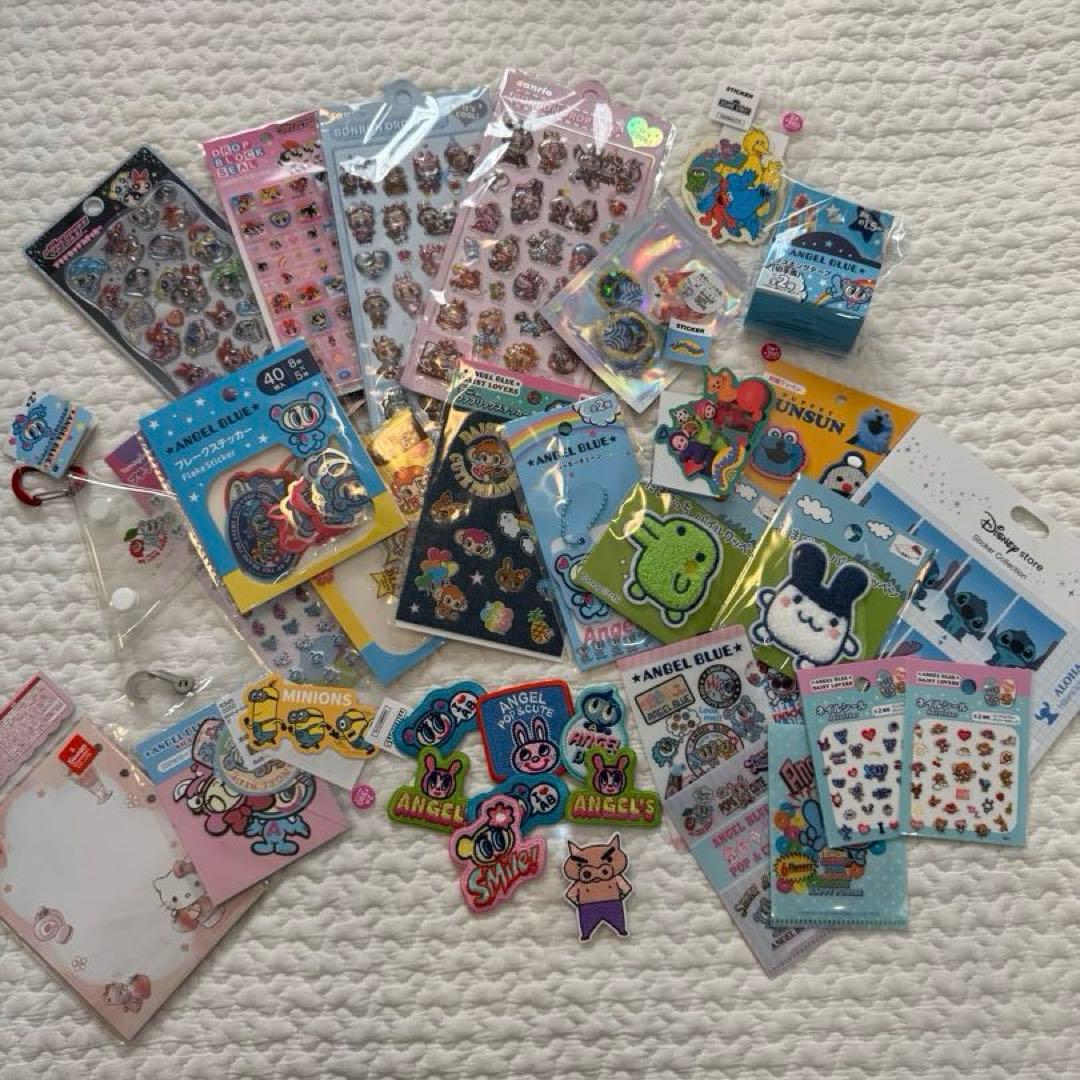 キャラクターシール ボンボンドロップシール シール手帳 まとめ売り 約50点