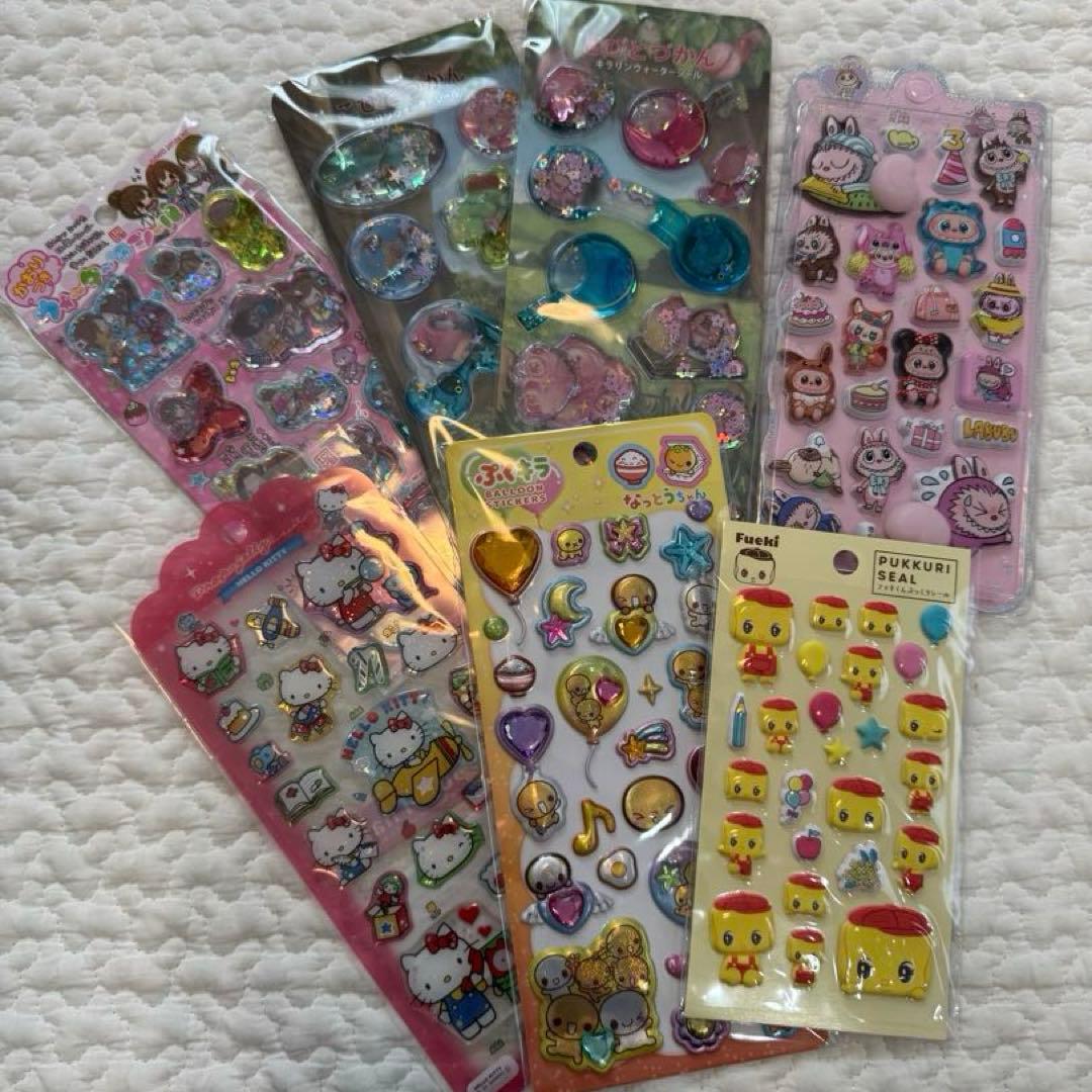 キャラクターシール ボンボンドロップシール シール手帳 まとめ売り 約50点
