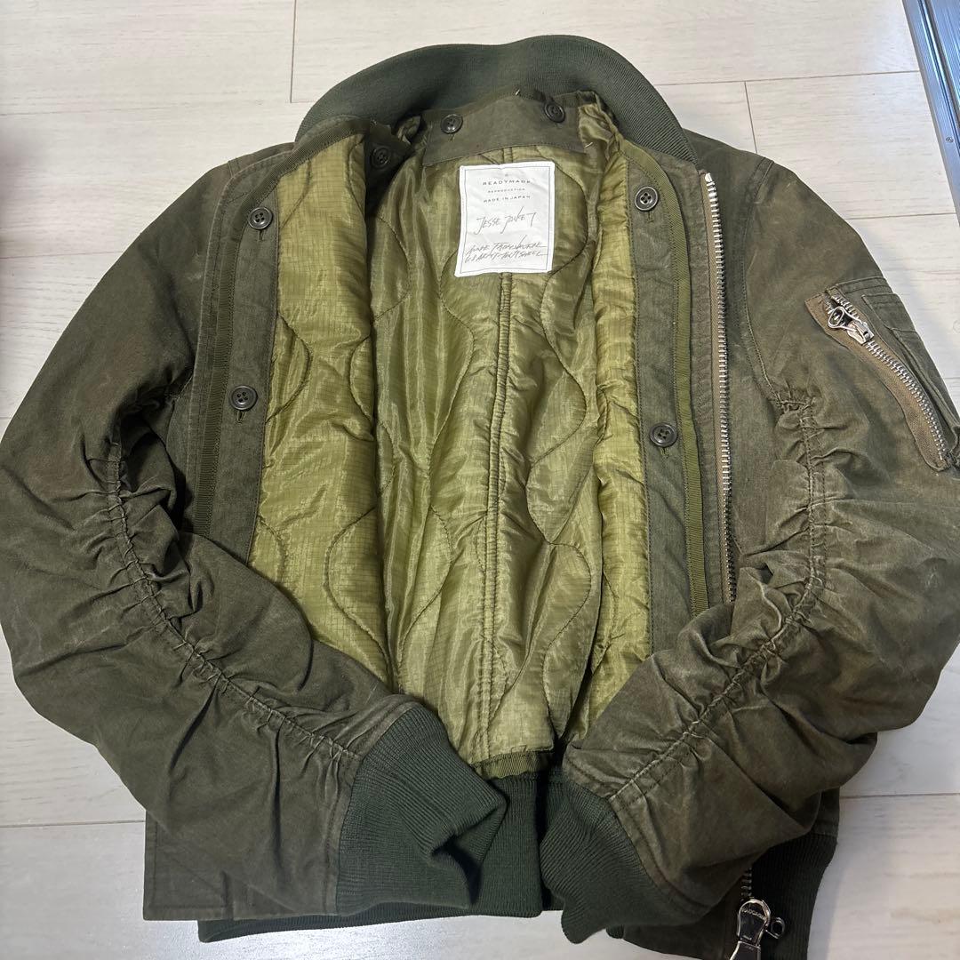 READY MADE ジェシージャケット ボンバージャケット サイズ0 - メルカリ