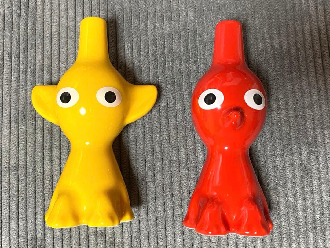 Nintendoショップ 限定 ピクミン 花瓶 赤ピクミン 黄ピクミン 任天堂