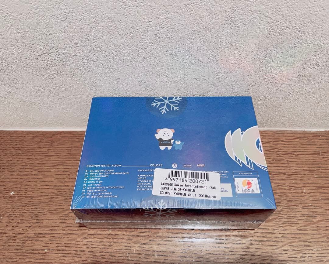 【新品・未開封】SJ キュヒョン 正規1集'COLORS' KYUMAE CD