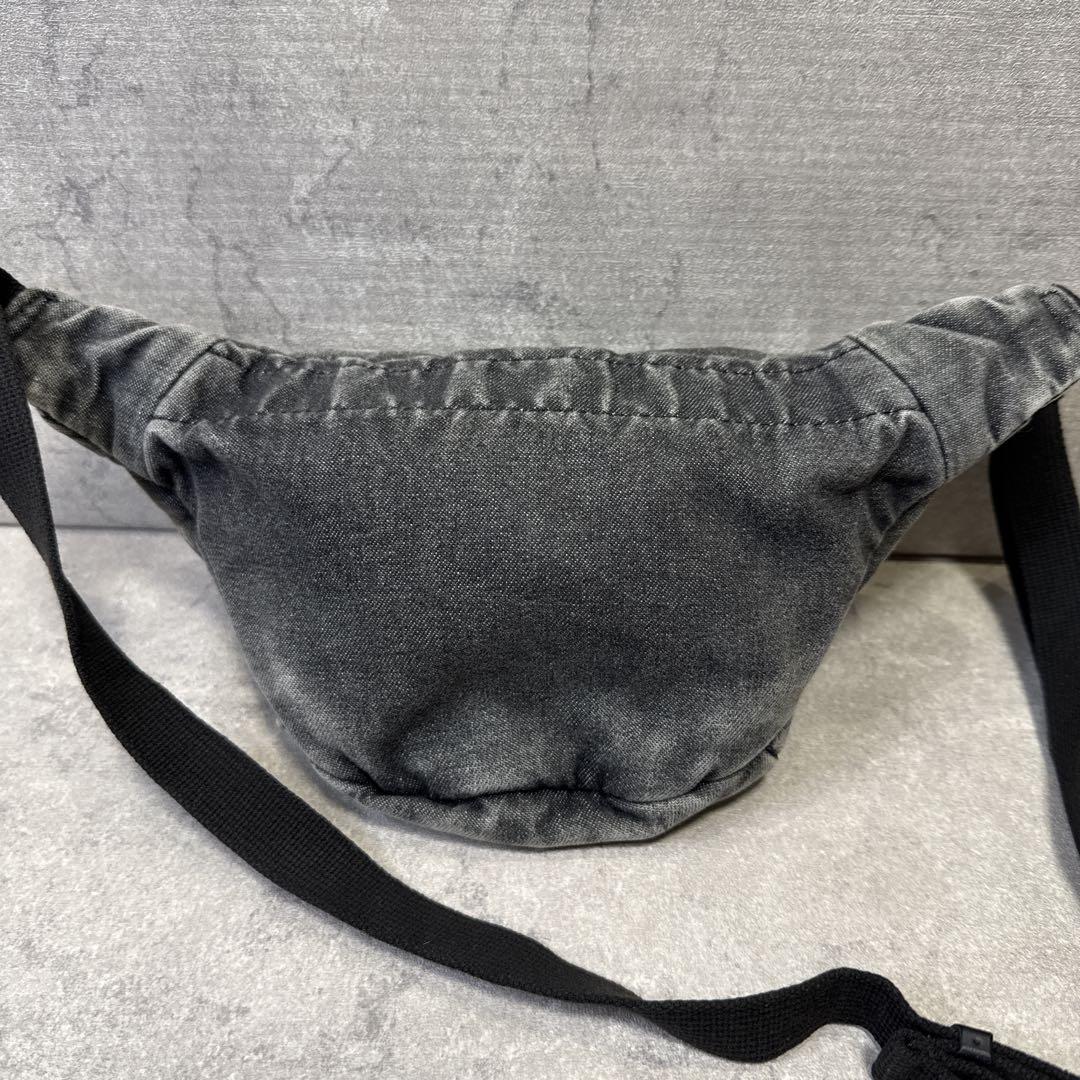PORTER×B印 YOSHIDA ウエストバッグ ケミカルウォッシュ 黒 - メルカリ