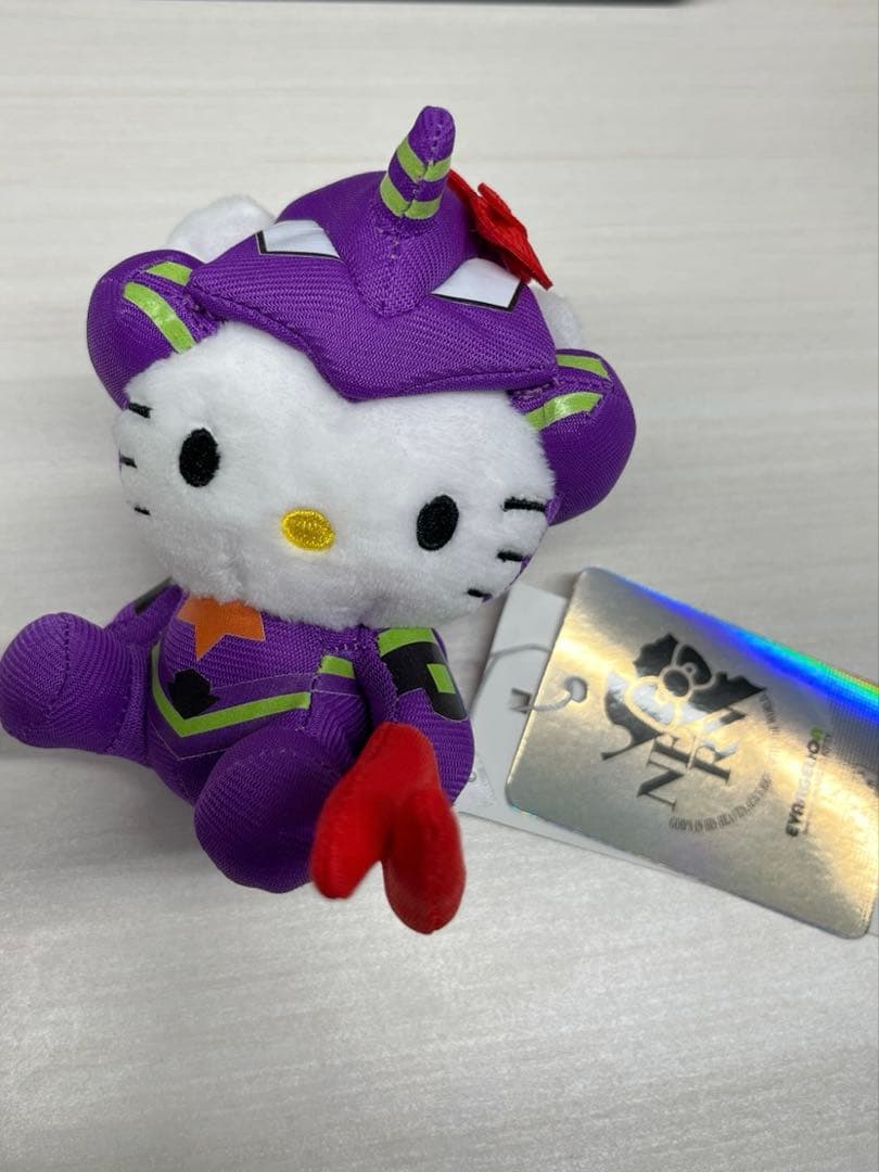 初号機 EVA×KITTY トイキーホルダー エヴァンゲリオン×ハローキティ