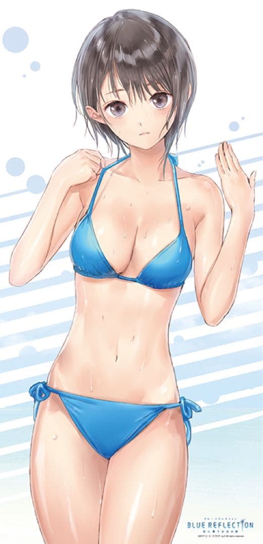 ブルーリフレクション 白井日菜子 どでか布ポスター - メルカリ