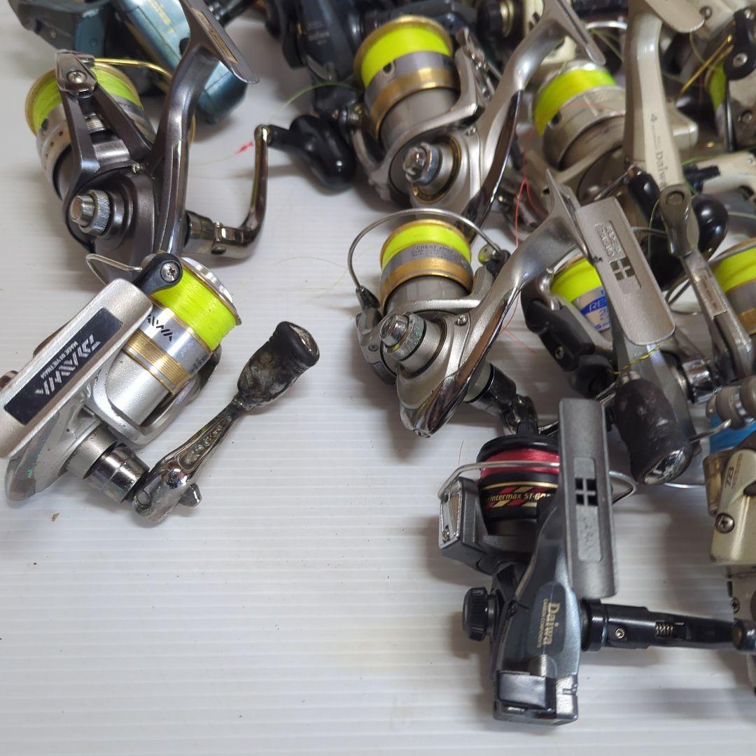 2025年最新】大量まとめてのリール一覧 DAIWA リール 22個 まとめ売り 大量