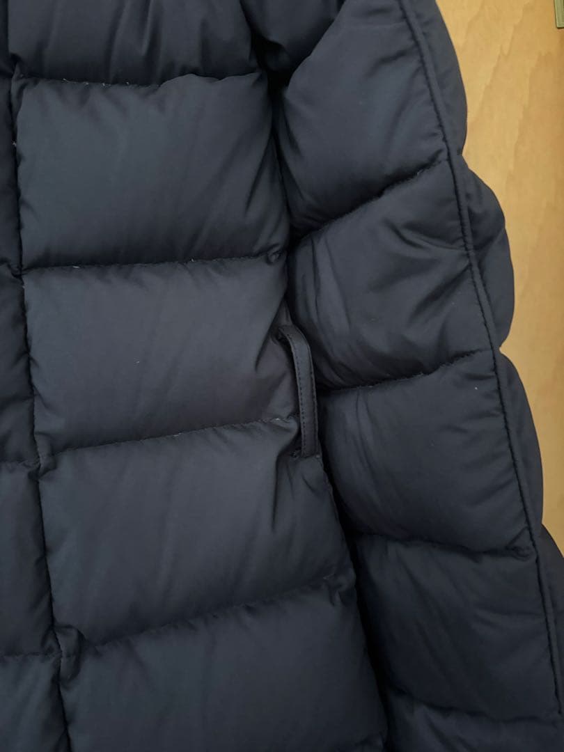 タトラス ベリーナ ラクーンファー キルティング ダウンコート 黒 02