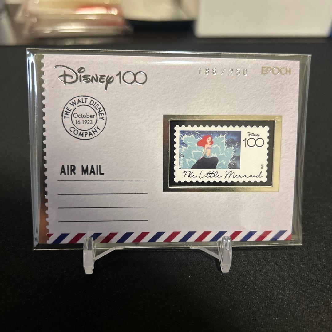 リトルマーメイド アリエル ディズニー100 エポック レプリカ切手付