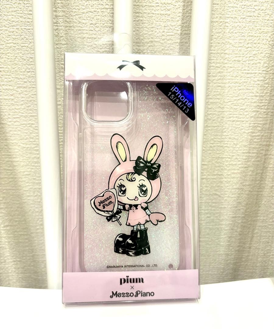 新品未開封】pium べリエちゃん グリッターiPhoneケース - メルカリ