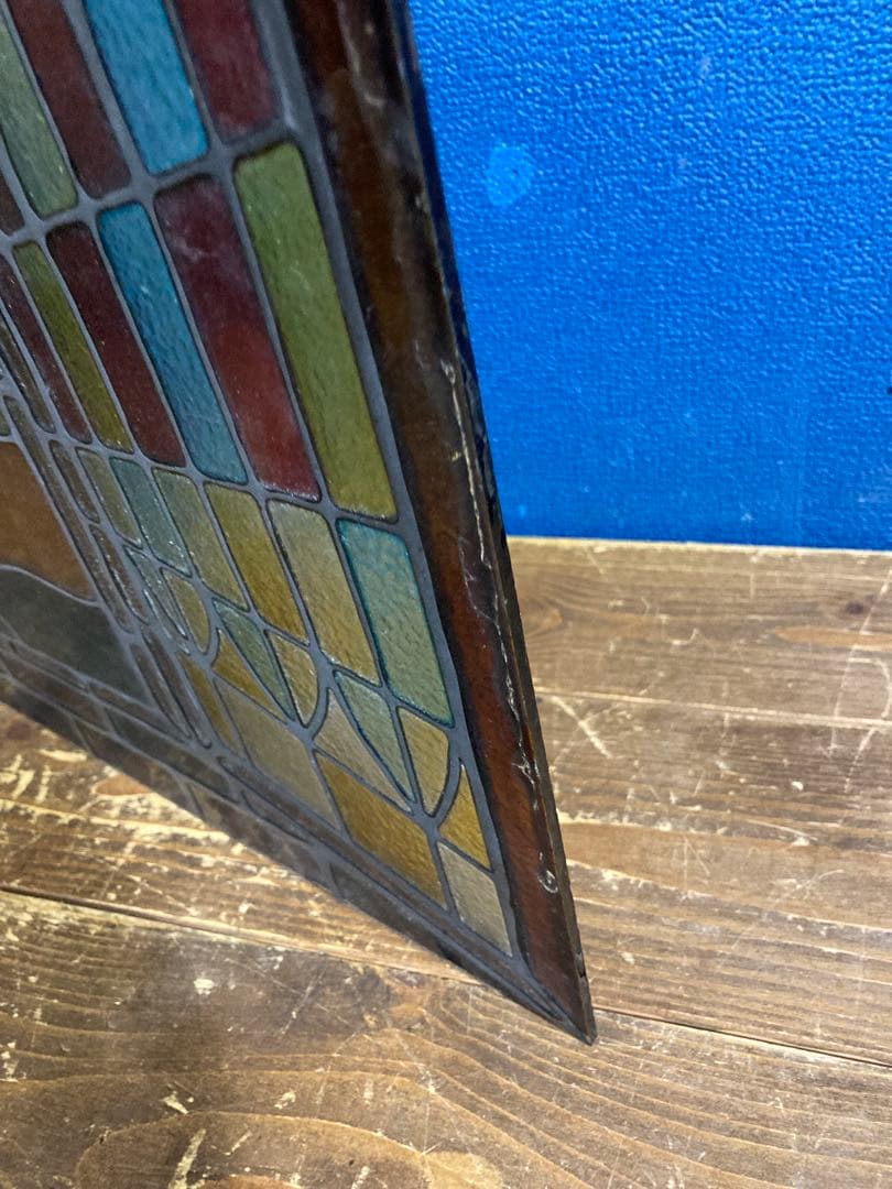 ステンドグラス 壁掛けインテリア アンティーク調 ヴィンテージ