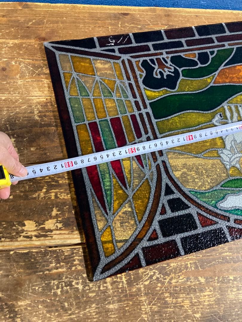 ステンドグラス 壁掛けインテリア アンティーク調 ヴィンテージ