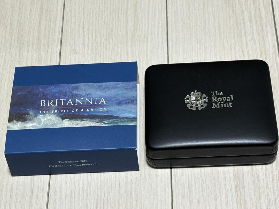 【新品】2018年 ブリタニア 1oz 銀貨(38.61mm)