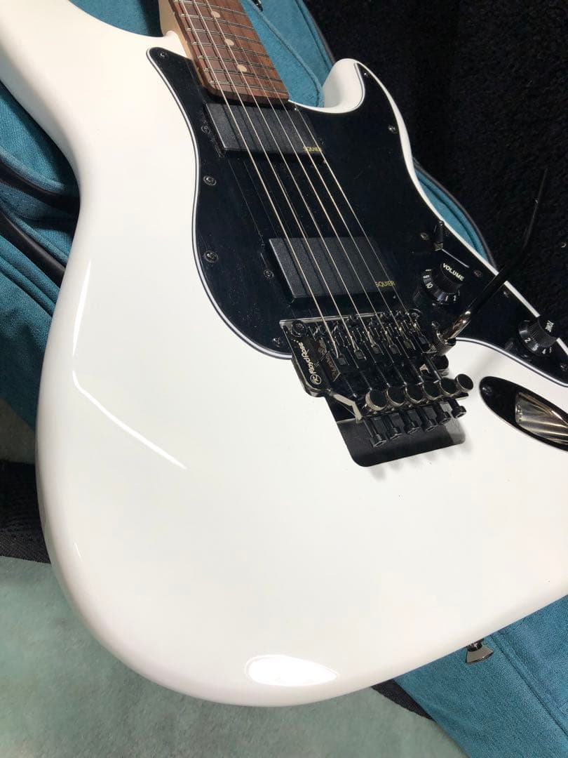 Squier スクワイヤー　アクティブ2ハム　フロイドローズ　リバースヘッド