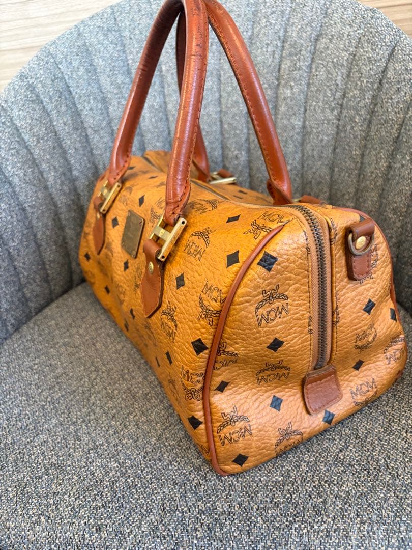 人気】MCM エムシーエム ミニボストンバッグ ハンドバッグ ヴィセトス