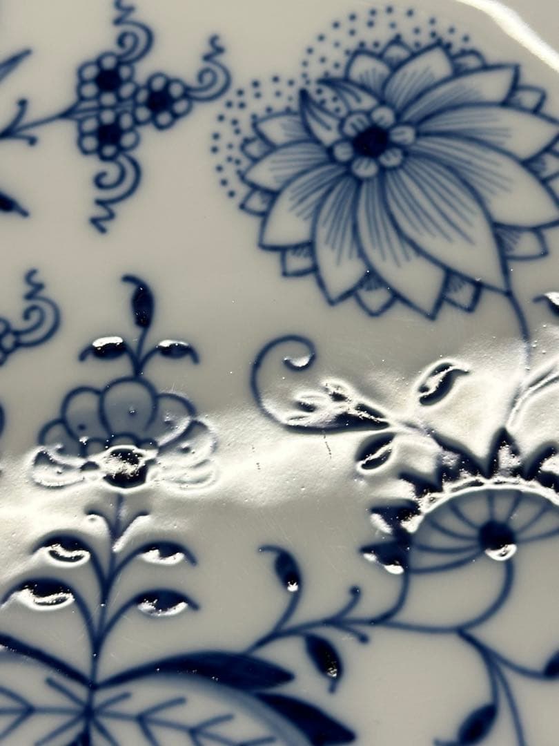 美品】meissen マイセン ブルーオニオン スクエア 23cm ボウル - メルカリ