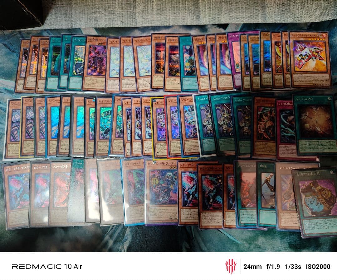 VSK9 デッキ 60枚＋EX15 シークレット多め VSスリーブ70枚 付き