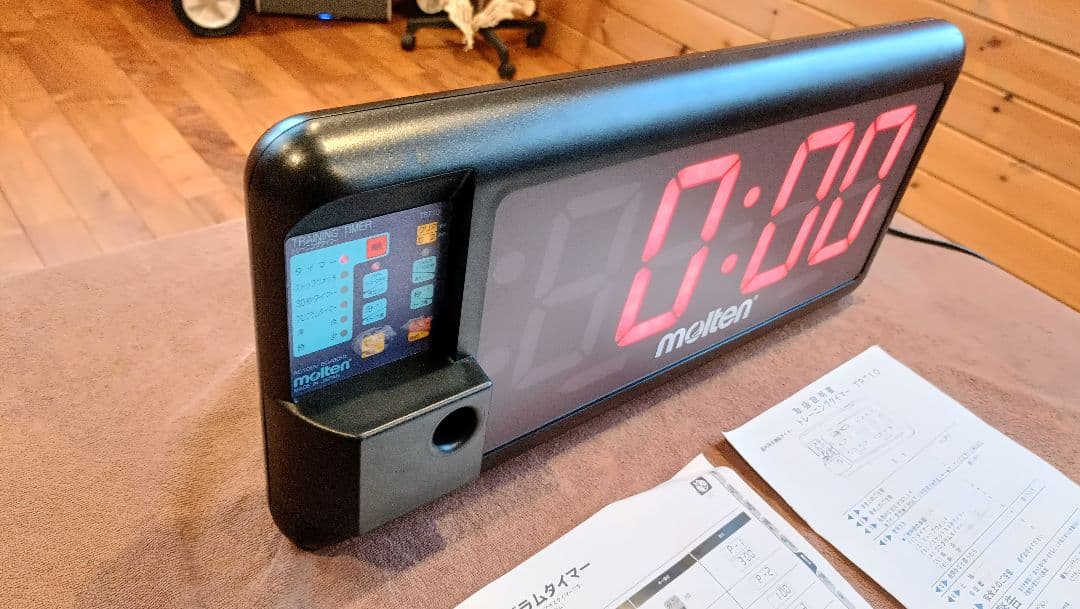 プロ仕様】molten トレーニングタイマー TRT10 動作確認済 モルテン