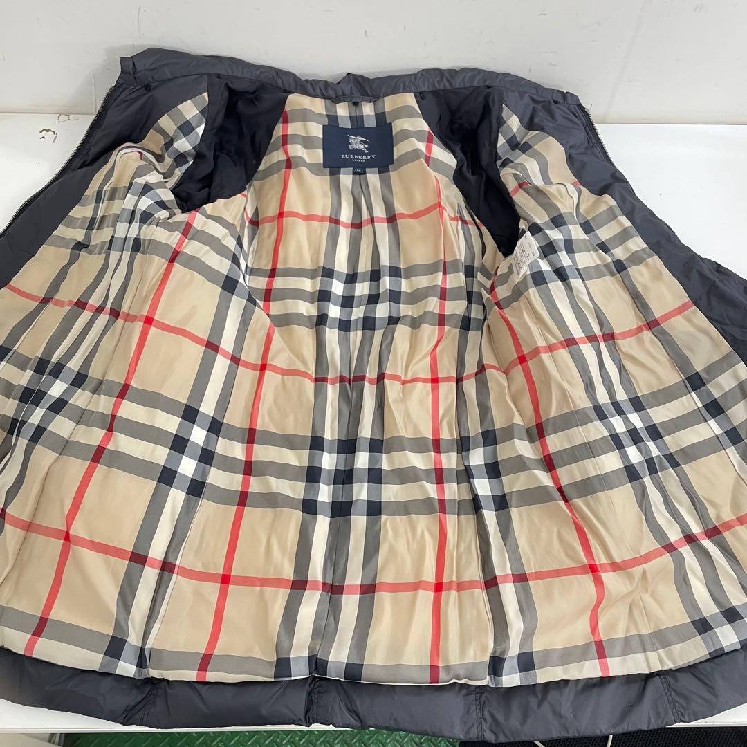 Burberry LONDON バーバリー ダウンコート ブラック 44サイズ - メルカリ